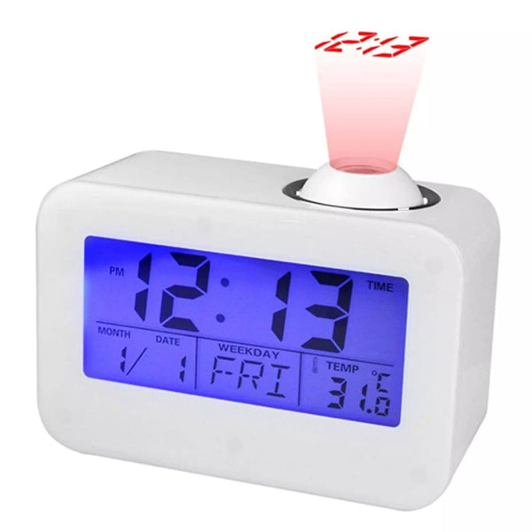 Ravencourt Living Talking Projector Alarm Clock