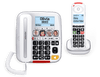 Amplicomms Corded Phones Swissvoice Xtra 3355 Corded Amplified Telephone and Additional Cordless Handset