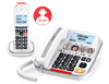 Amplicomms Corded Phones Swissvoice Xtra 3355 Corded Amplified Telephone and Additional Cordless Handset