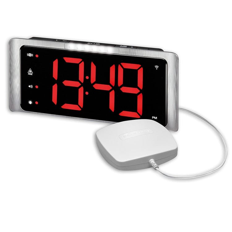 Amplicomms Digital Clock Amplicomms TCL 410 Extra-Loud Alarm Clock with Vibrating Pillow Pad