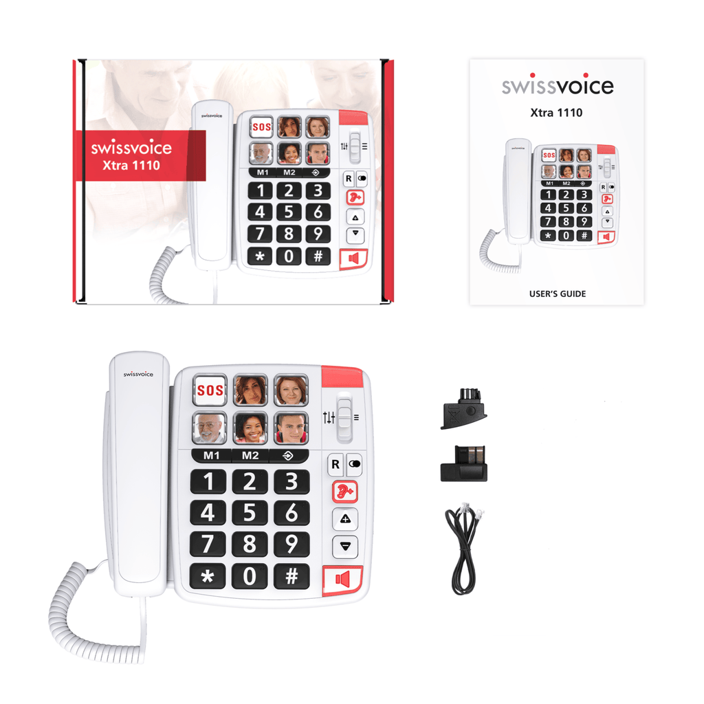 Amplicomms electronics Swissvoice Xtra 1110