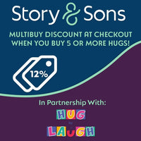 Sensory companion doll for dementia - HUG by LAUGH - Story & Sons