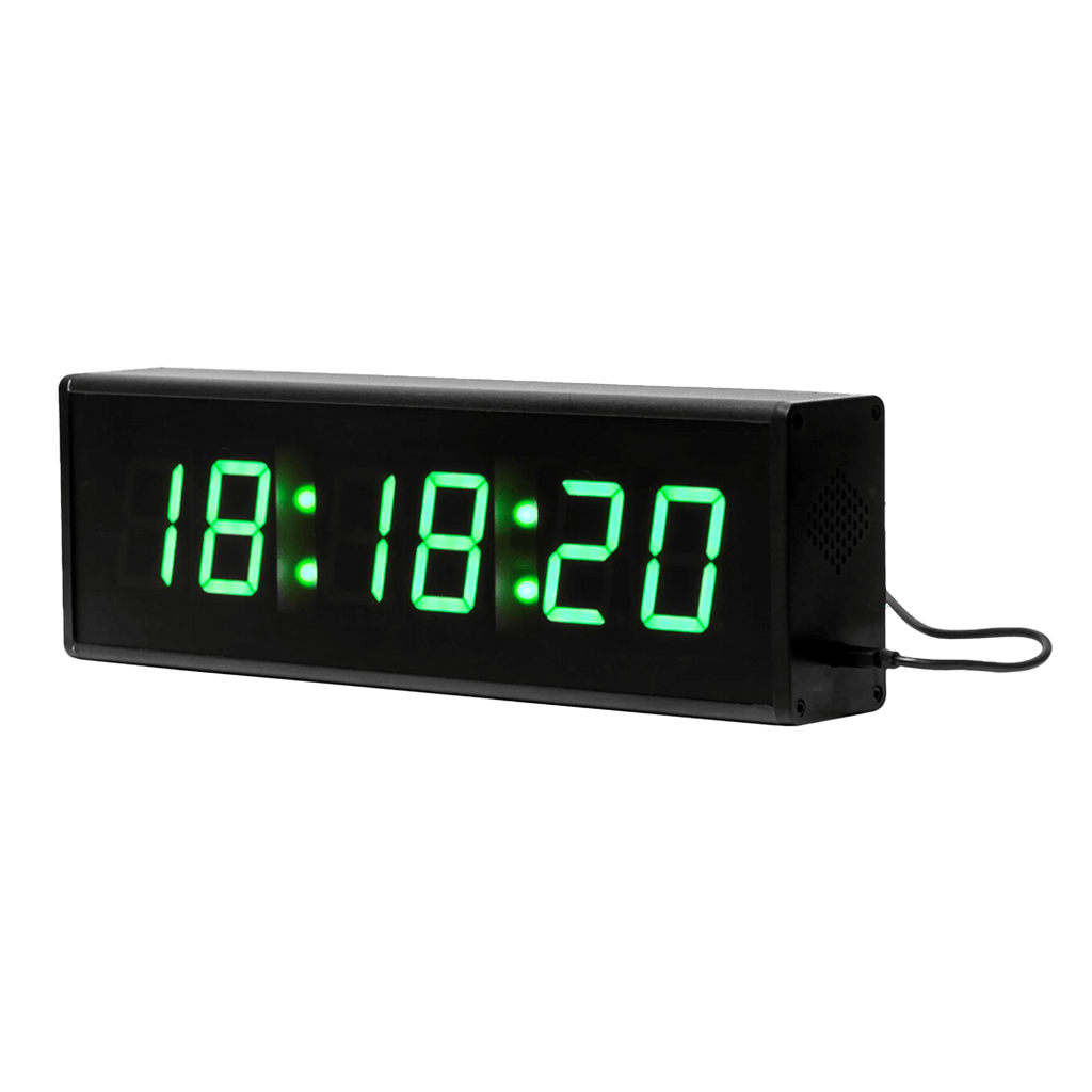 Ravencourt Digital Clock 31 cm / Green LED Remote Controlled Clock & Timer
