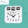 Ravencourt Large Calender Flip Clock