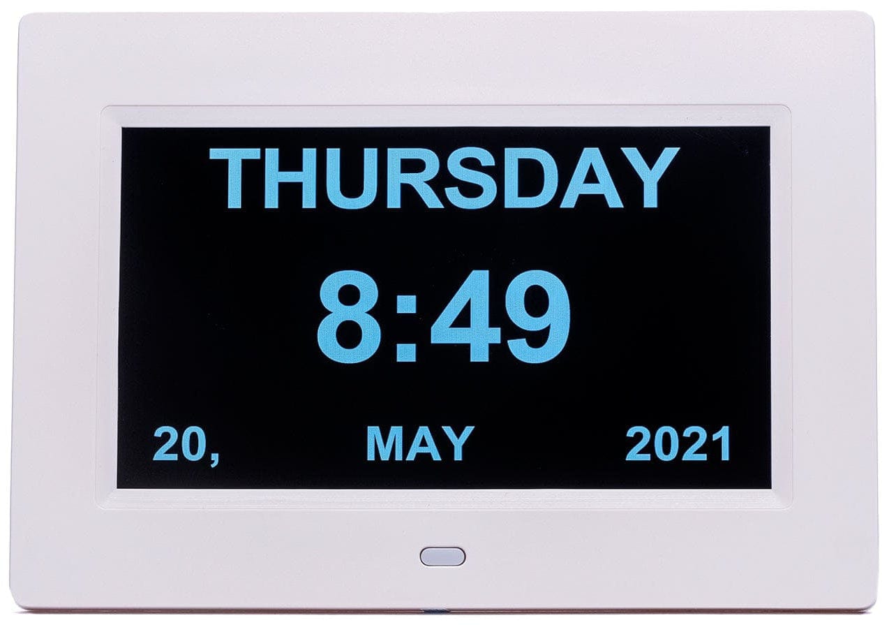 Ravencourt Living daily living aids 2 in 1 Dementia Day Clock