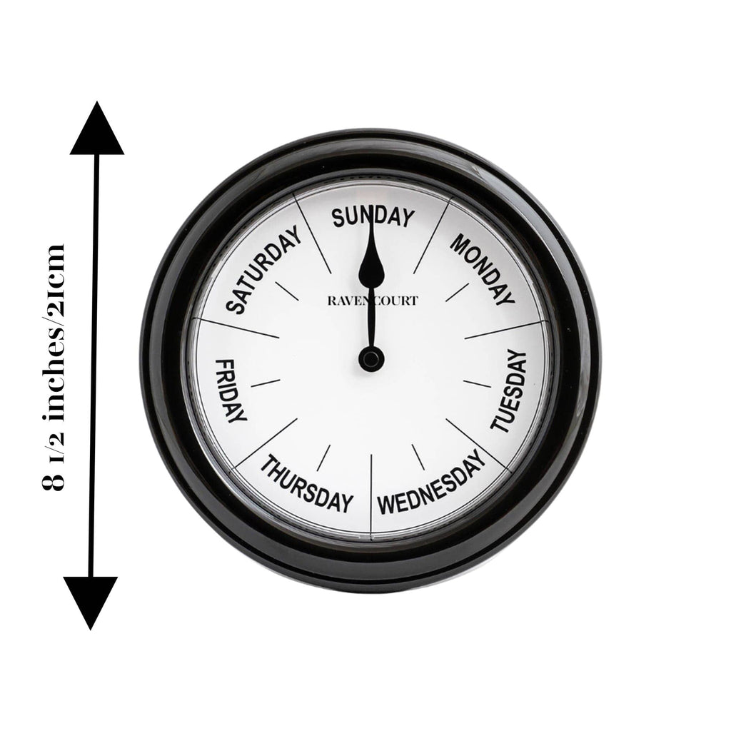 Ravencourt Living Memory Loss Days of the Week Clock- Ravencourt Living