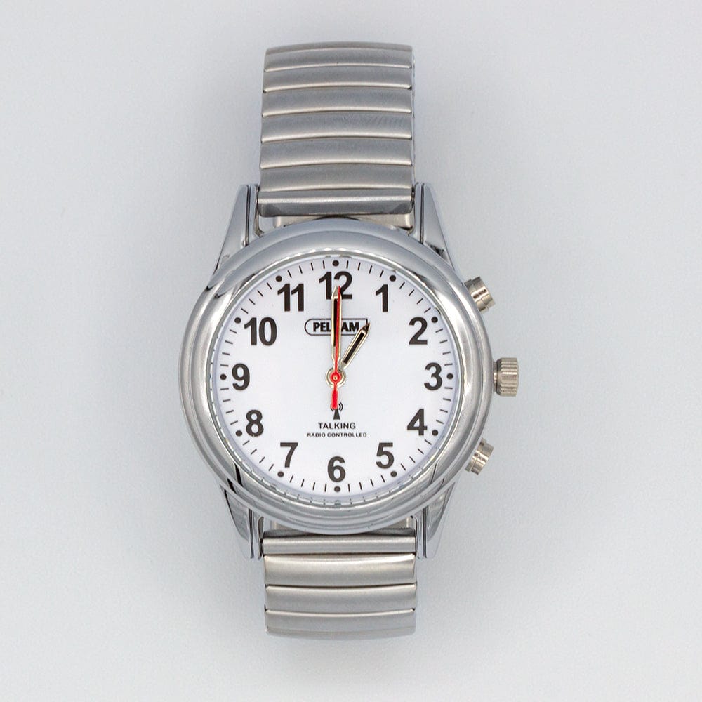 Radio Controlled Talking Analogue Watch - Expanding Strap - Story & Sons