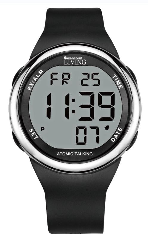 Ravencourt Living Watches LCD Radio Controlled Digital Watch - VAT Free