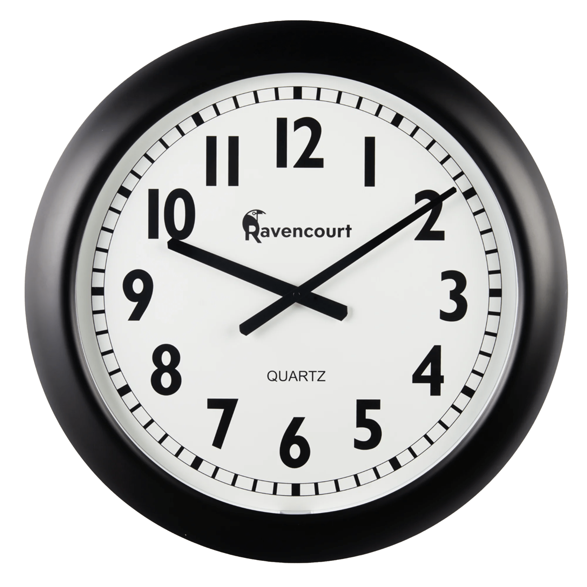 Ravencourt Giant Silent Quartz Wall Clock 60cm/24