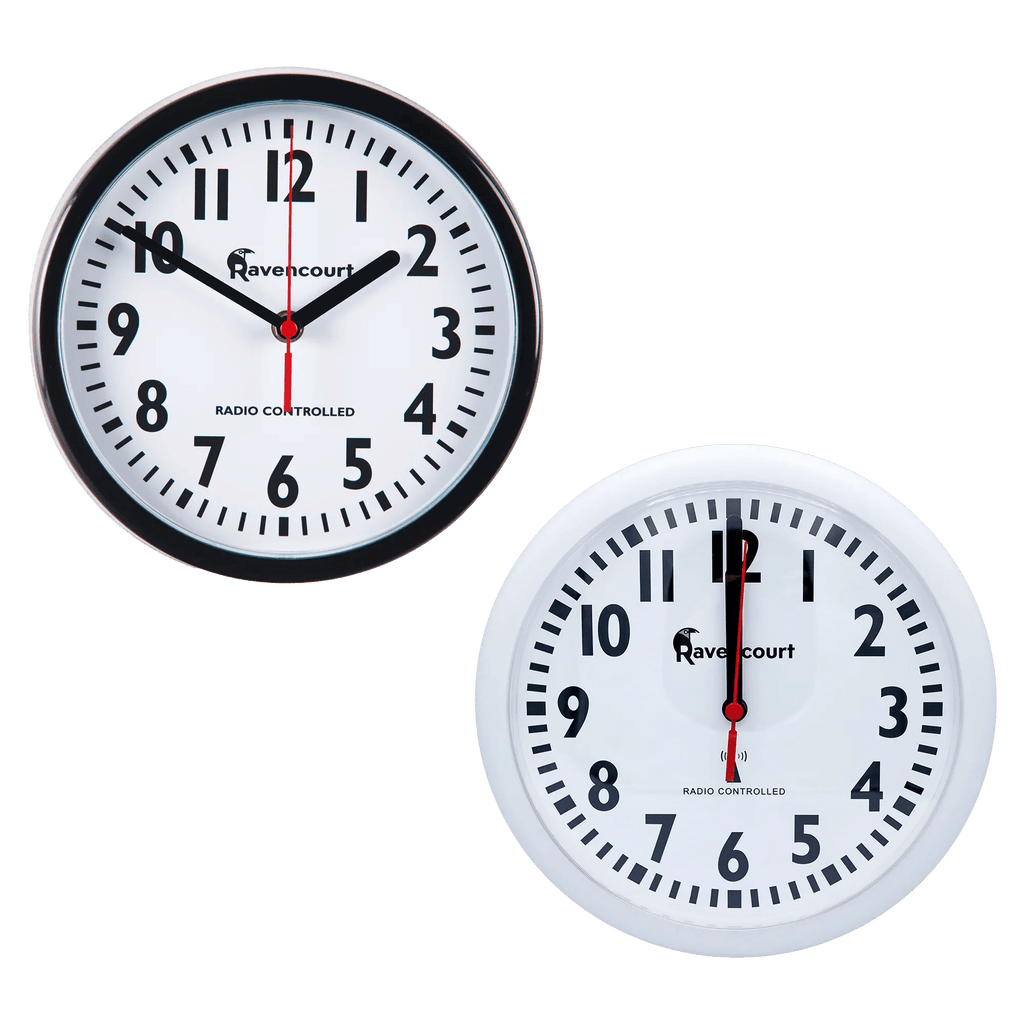 Raxter Clocks Ravencourt Radio Controlled Wall Clock- Refurbished - Story & Sons