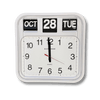 Ravencourt Ravencourt Large Calendar Wall Flip Clock