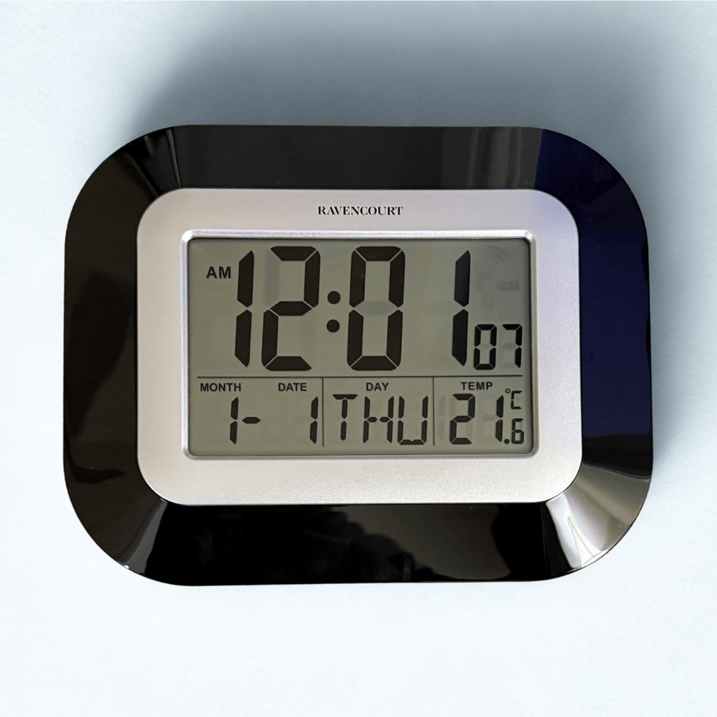 Ravencourt Ravencourt Radio Controlled Digital Clock