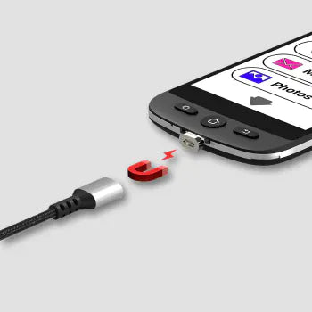 Story & Sons daily living aids VAT Exempt / Magnetic Charger Swissvoice S510-C Smartphone for Seniors