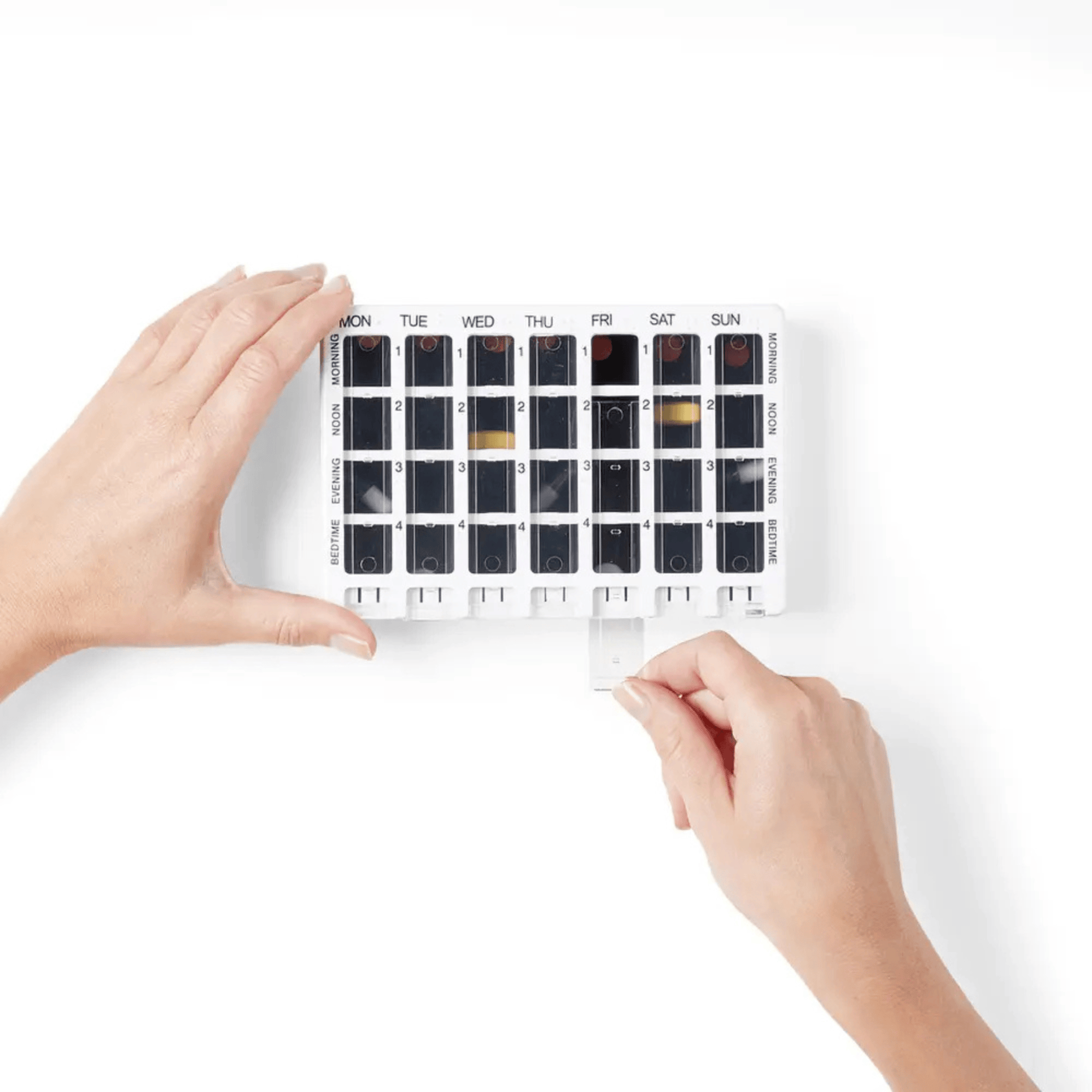 Vitility Weekly Pill Organiser: Simplify Your Medication Routine ...