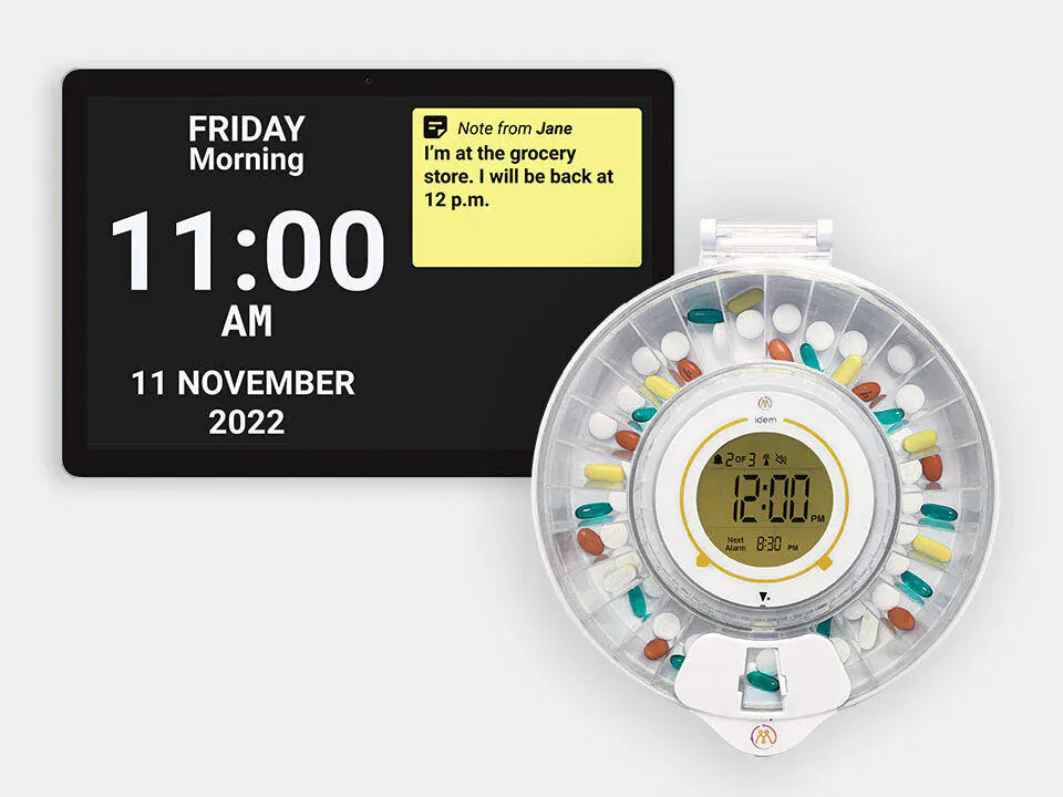 Story & Sons Idem Starter Bundle – Smart Clock & Connected Pill Dispenser