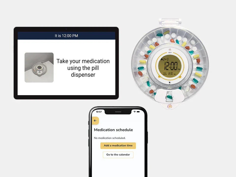 Story & Sons Idem Starter Bundle – Smart Clock & Connected Pill Dispenser