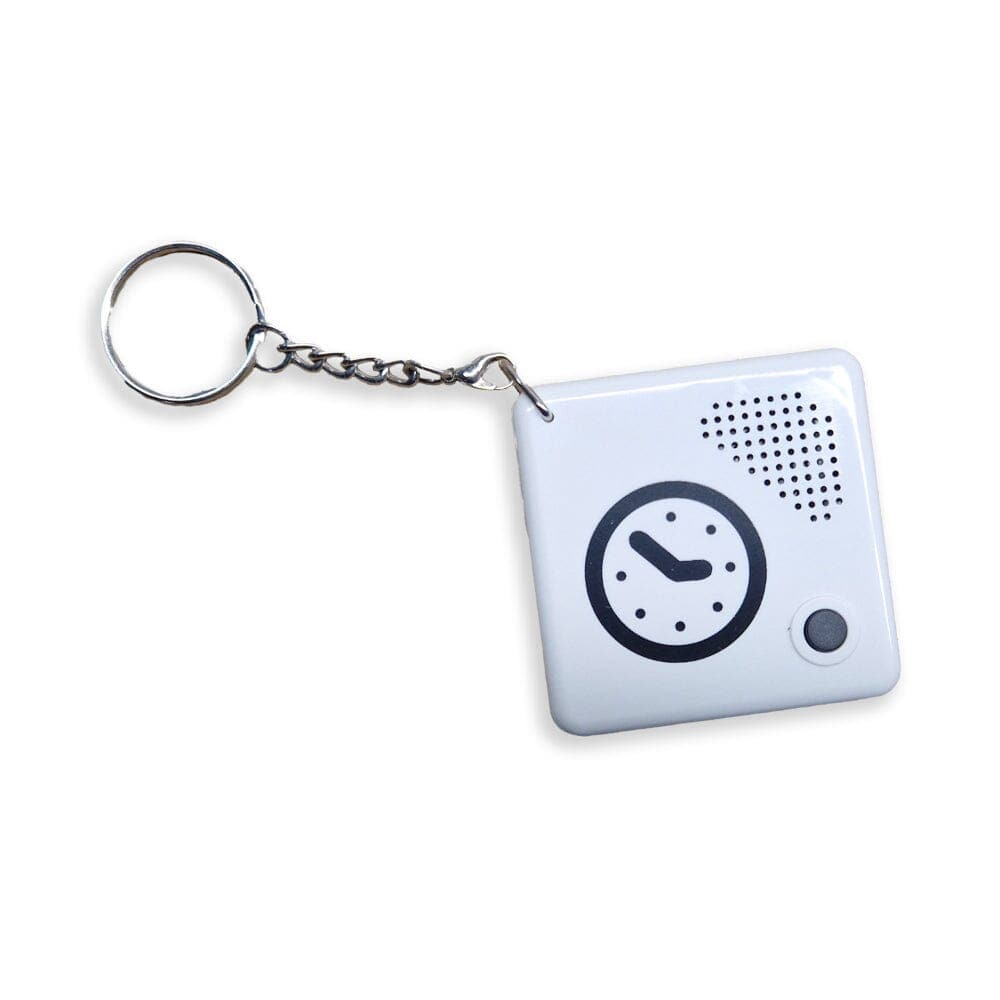 Used & Refurbished Old Stock - No Battery Talking Keychain Pocket Clock